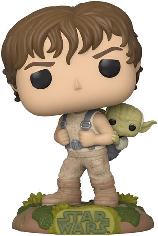 Figurine Funko Pop! N°363 - Star Wars - Luke Avec Yoda